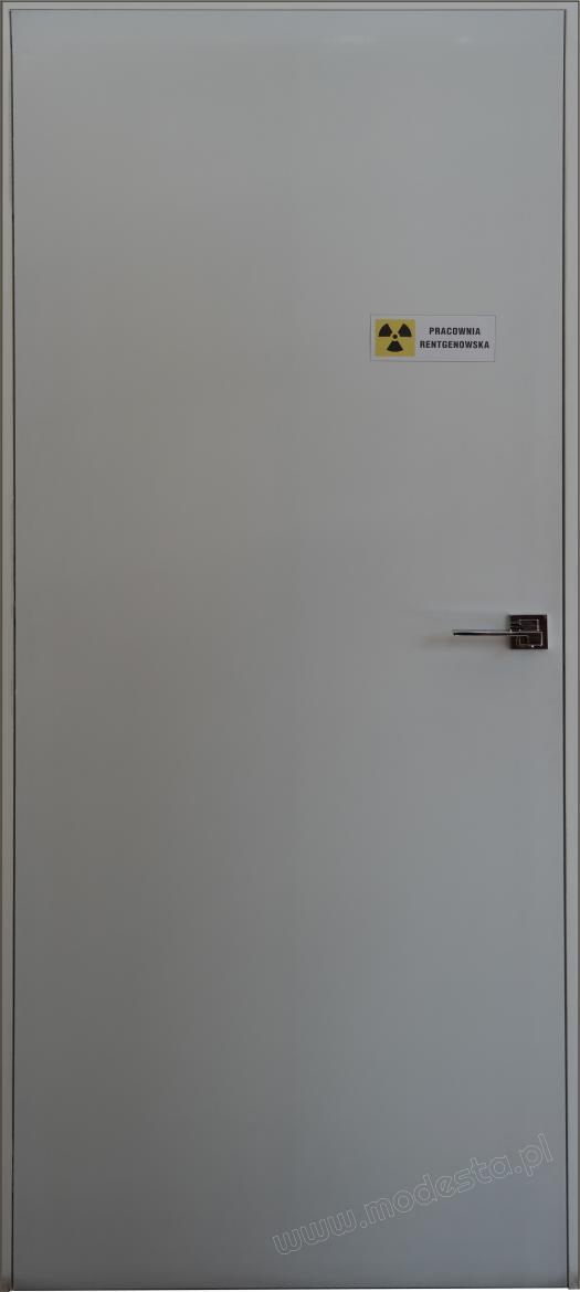 side-hung non-rebate X-ray shielded doors
